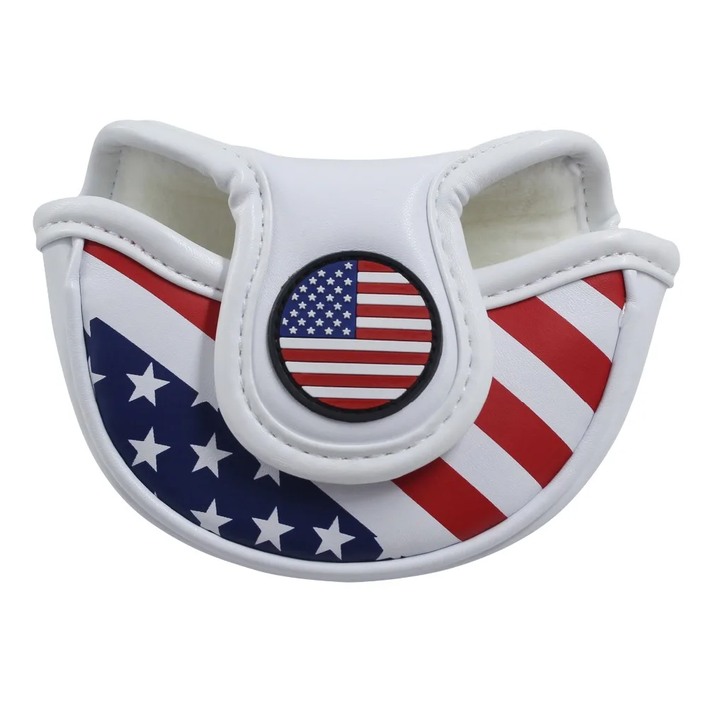 Craftsman Golf Mid Mallet Putter Headcover for Heel Shafted Putter Club