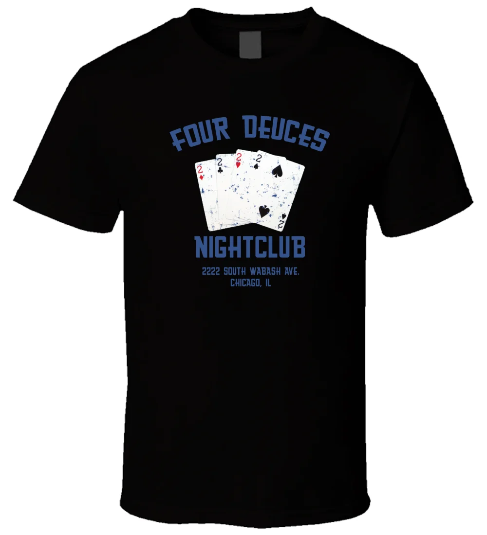 Four Deuces NightClub New Hot Sale Black Men T Shirt Cotton Size S - 3XL Brand Cotton Men Clothing Male Slim Fit T-Shirt Four Deuces NightClub New Hot Sale Black Men T Shirt Cotton Size S - 3XL Brand Cotton Men Clothing Male Slim Fit T-Shirt