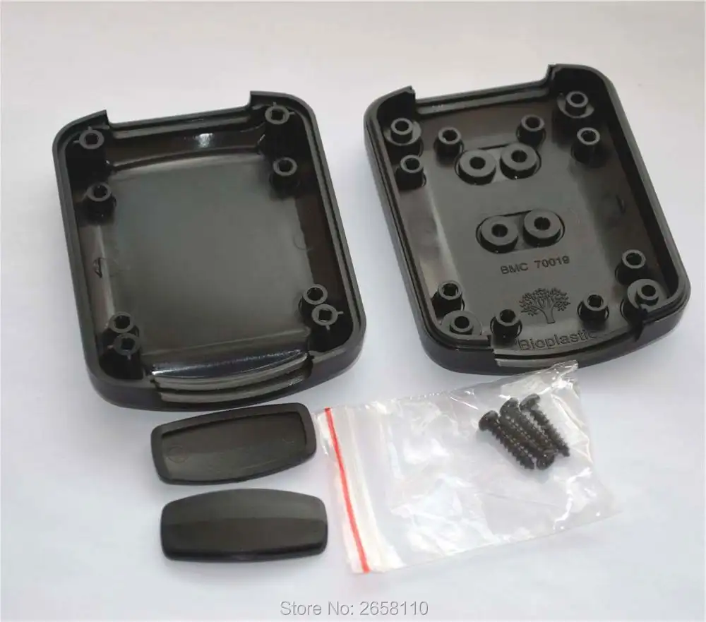 2 pcs/lot 80*60*26.5mm instrument housing abs enclosure for electronics plastic case small DIY ABS switch outlet junction box