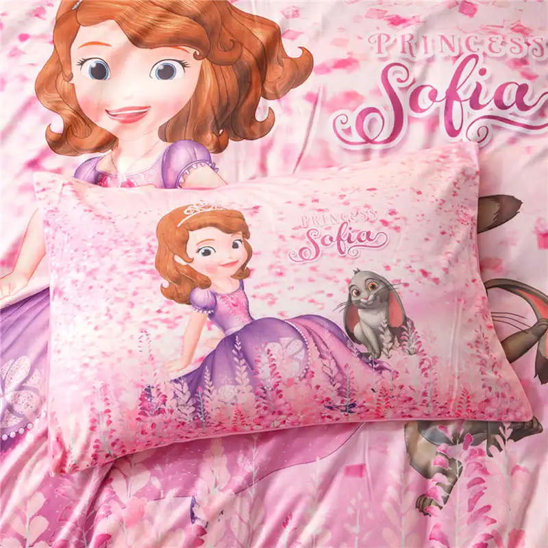 Disney Sofia Princess Bedding Set For Kids Girls Comforter Duvet
