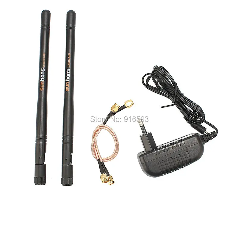 Sunhans 1W 5.8GHz 802.11a//n 2Tx2R WiFi Signal Booster Monitor Signal Amplifier