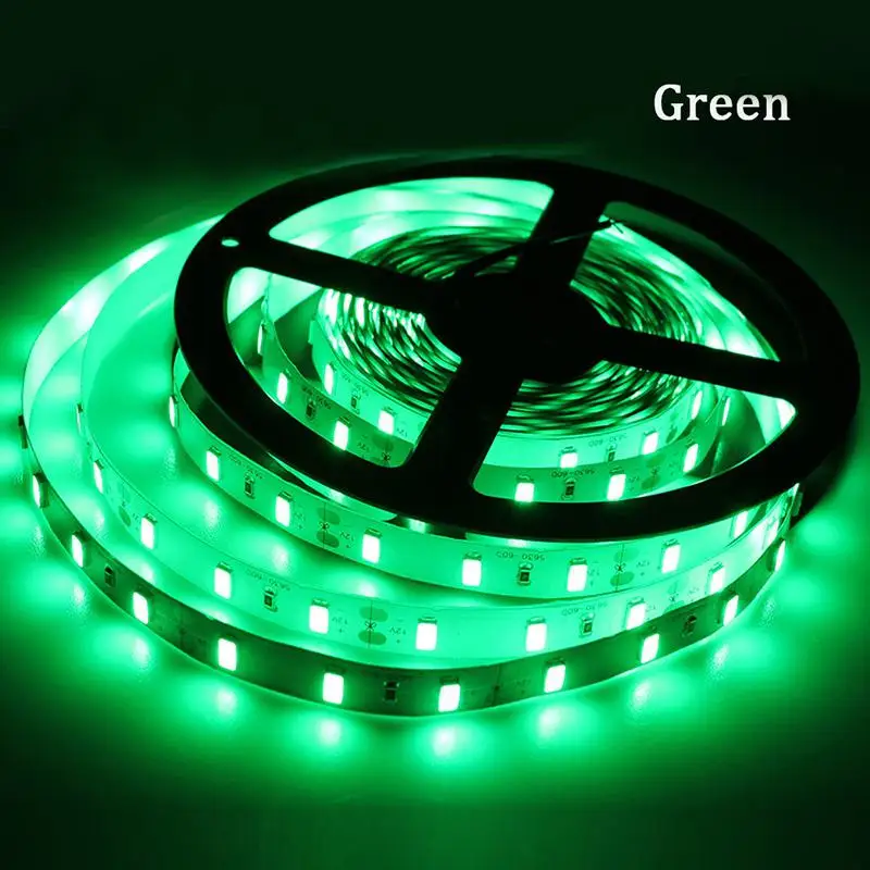 

5 meter 300Leds waterproof RGB Led Strip Light 5630 DC12V 60Leds/M Flexible Lighting Ribbon Tape White/Warm White/Blue Strip