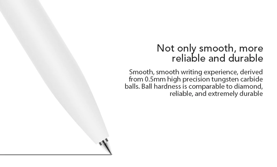 Xiao mi jia ручка с 0,5 мм швейцарской заправкой 143 мм роликовая шариковая вывеска ручка mi Signing Шариковая ручка для офиса