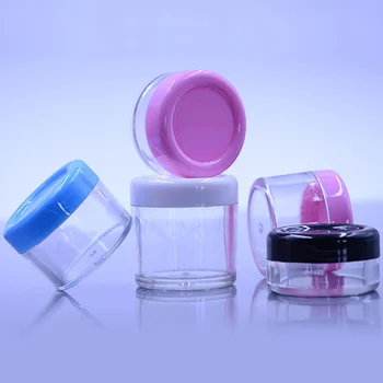 

20ps 20 gram High Quality, Empty, Personal Care Industrial Use and Screw Cap Sealing Type cosmetic jars printable custom logo