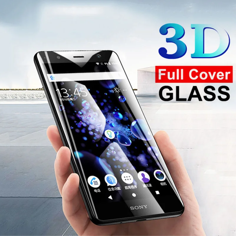 

3D Curved Tempered Glass For Sony Xperia XA1 Screen Protector Protective film For Sony Xperia XA1 Ultra XA1 Plus XA Safety Glass