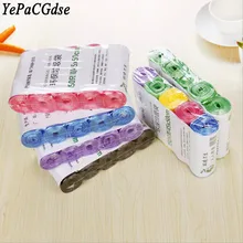 New point broken colored garbage bags 5 rolls of colored plastic bags environmental classification garbage bags New point broken colored garbage bags 5 rolls of colored plastic bags environmental classification garbage bags