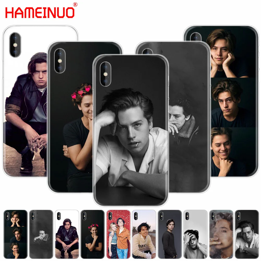 

HAMEINUO Cole Sprouse cell phone Cover case for iphone X 8 7 6 4 4s 5 5s SE 5c 6s plus