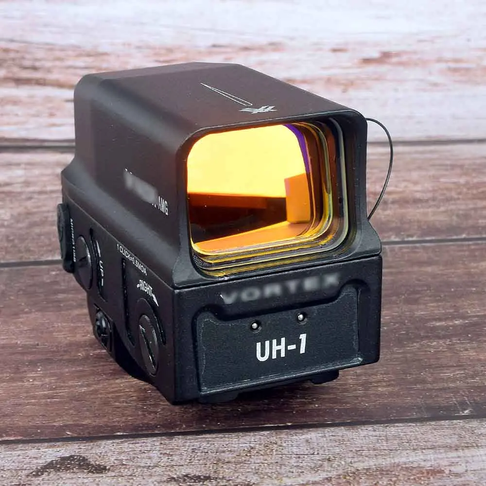 

new Optical Vortec Razor AMG UH1 holographic style Red Dot Sight for 20mm Mount Hunting Rifle MicroUSB Change for battery