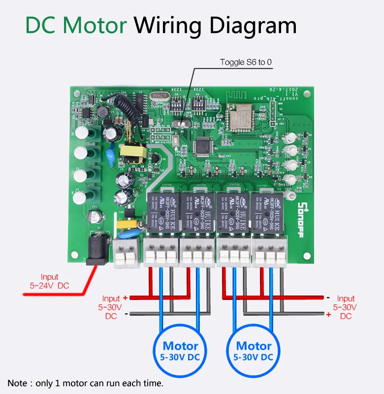 Sonoff 4CH Pro R2-4 банда WiFi RF Smart ON/OFF Пульт дистанционного управления таймером инчинг/самоблокирующийся/Блокировка на din-рейке