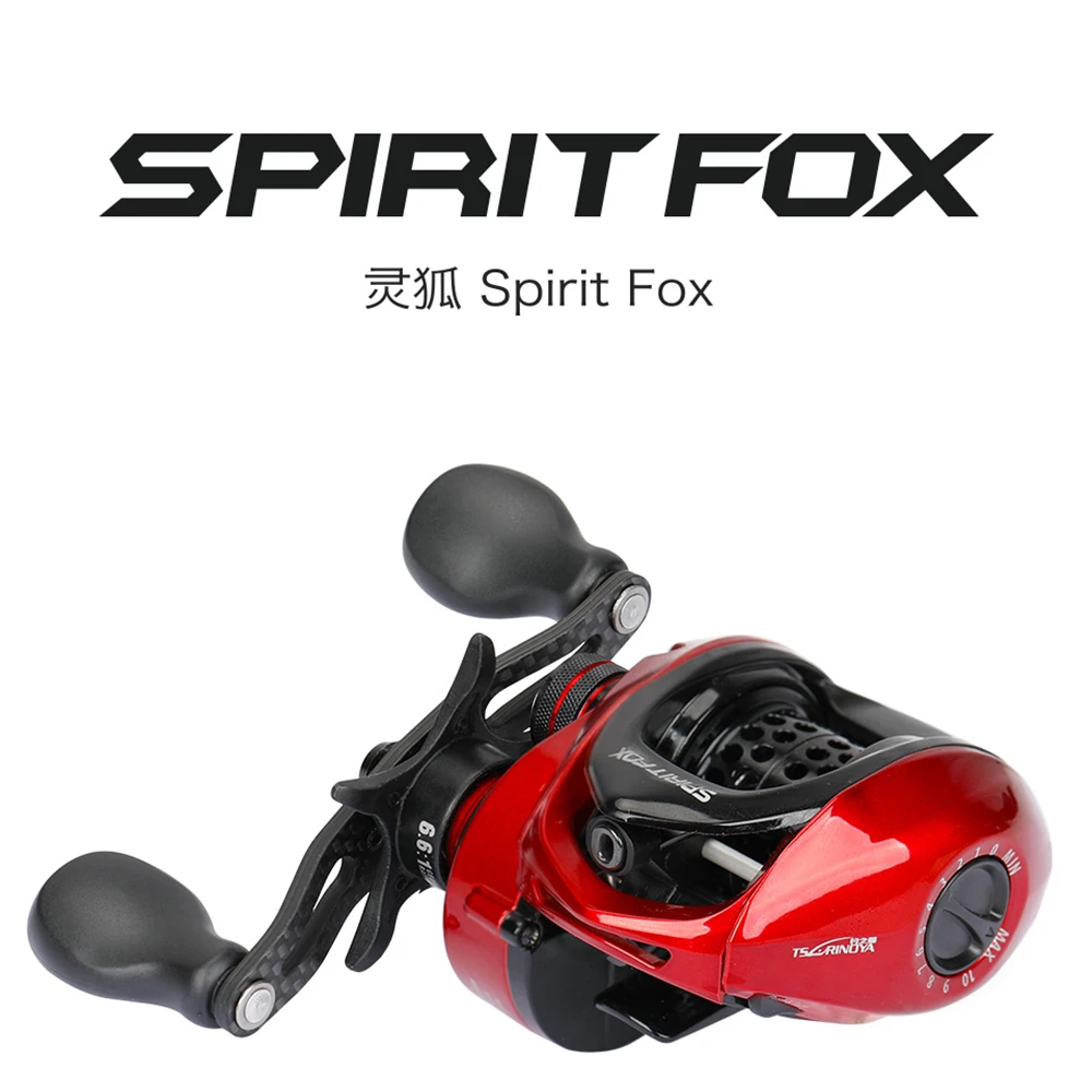 

TSURINOYA SPIRIT FOX BFS REEL BEIT FINESSE 162g Ultralight Fishing baitcasting reel for perch tilapia trout bass Casting wheel