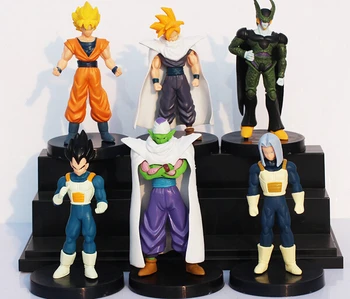 

Dragon Ball Z Action Figures Cell/Goku/Vegeta PVC Figures Toys Best Gift Collection 6pcs/set Free Shipping