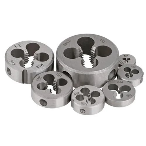 

M3 M4 M5 M6 M7 M8 M9 M10 M12 Metric Round die fine teeth Round Diaphragms Meta Tablets Dies Taper QTY 1Pcs
