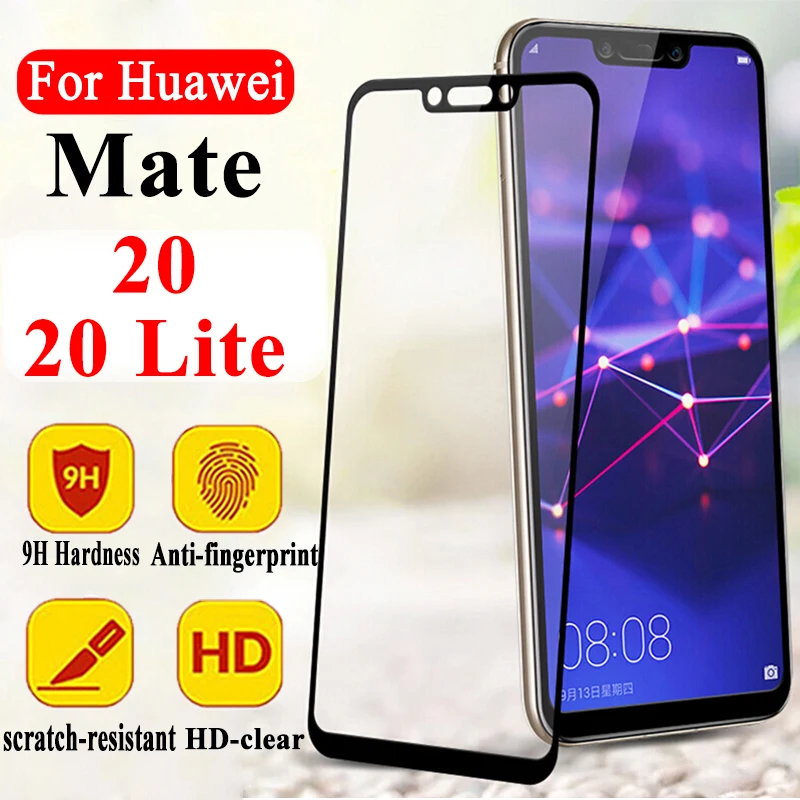 

On for huawei mate 20 lite tempered glass screen protector hauwei 20lite protective armor hawei hawai mate20 light sheet case