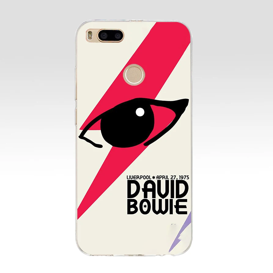 Мягкий силиконовый чехол из ТПУ для xiaomi redmi 4A 4X note 4 4x mi A1 A2 lite 217SD David Bowie|Бамперы| |