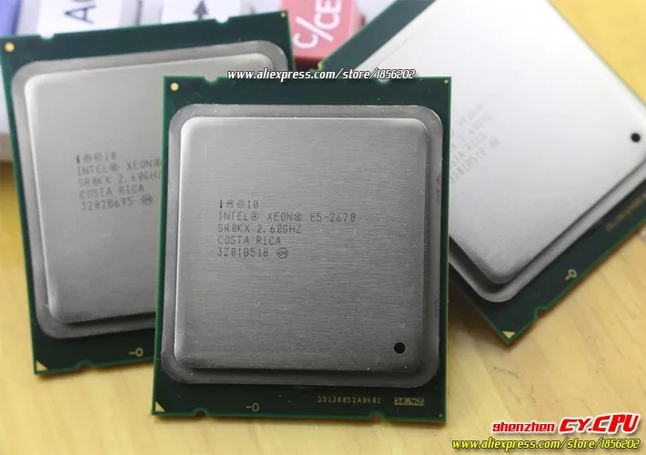 Intel ЦП Xeon E5-2670 C2 SROKX Процессор 2,6 ГГц LGA 2011 20 МБ L3 Кэш 8 CORE 115 Вт Процессор поштучно e5 2670