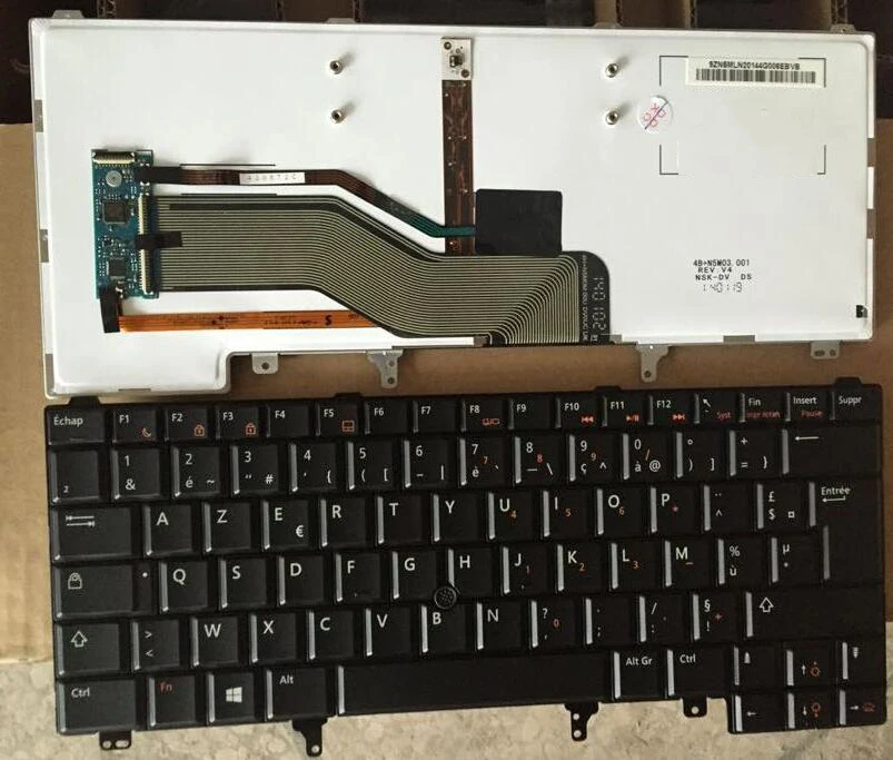 

News keyboard for DELL E5420 E6420 E5420 E5430 E6220 E6320 FRENCH/BELGIAN/BRAZILIAN/CANADIAN FRENCH/DUTCH/Deutsch German layout