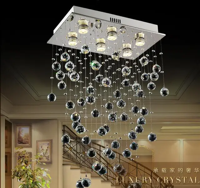 Modern Led Small Crystal Chandelier Lighting Ceiling Lamp For Modern Led Small Crystal Chandelier Lighting Ceiling Lamp For Kitchen Bathroom Closet Bedroom Decorative L50xw30xh80
