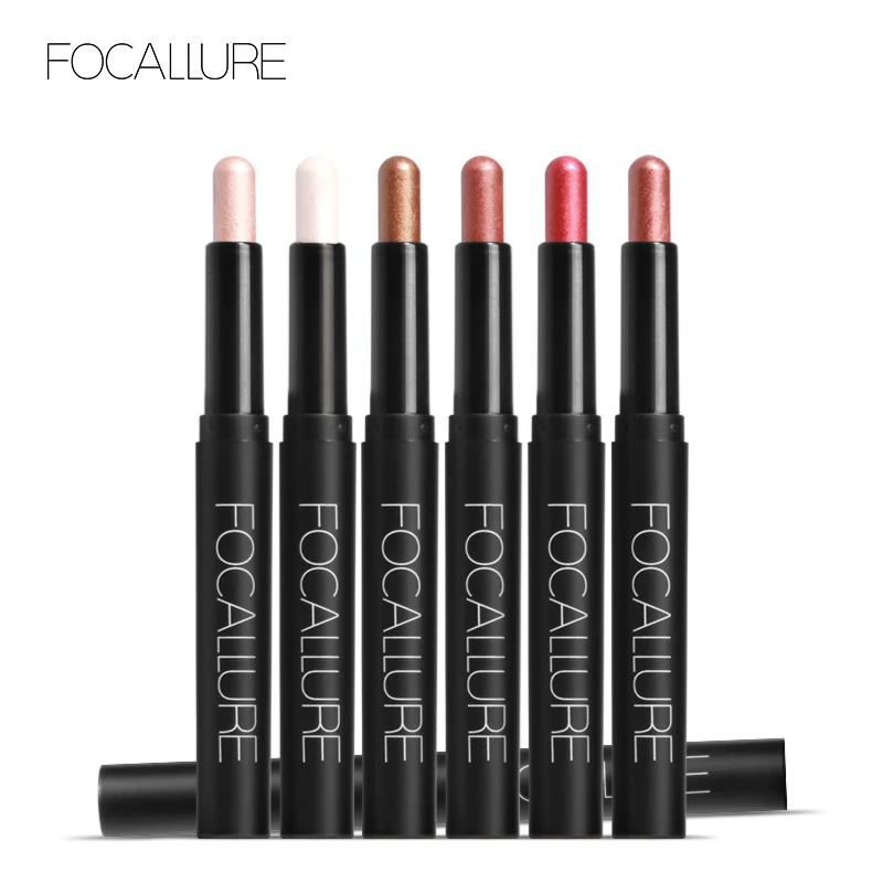 FOCALLURE Newest 12Colors Eyeshadow Sticker Cosmetics Eye Shadow Pencil Highlighter...