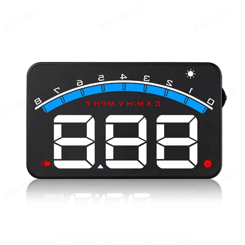 

Windshield Projector Auto M6 Car head up display 3 inch HD With OBD2 and EUOBD Digital Speedmeter Smart HUD Display