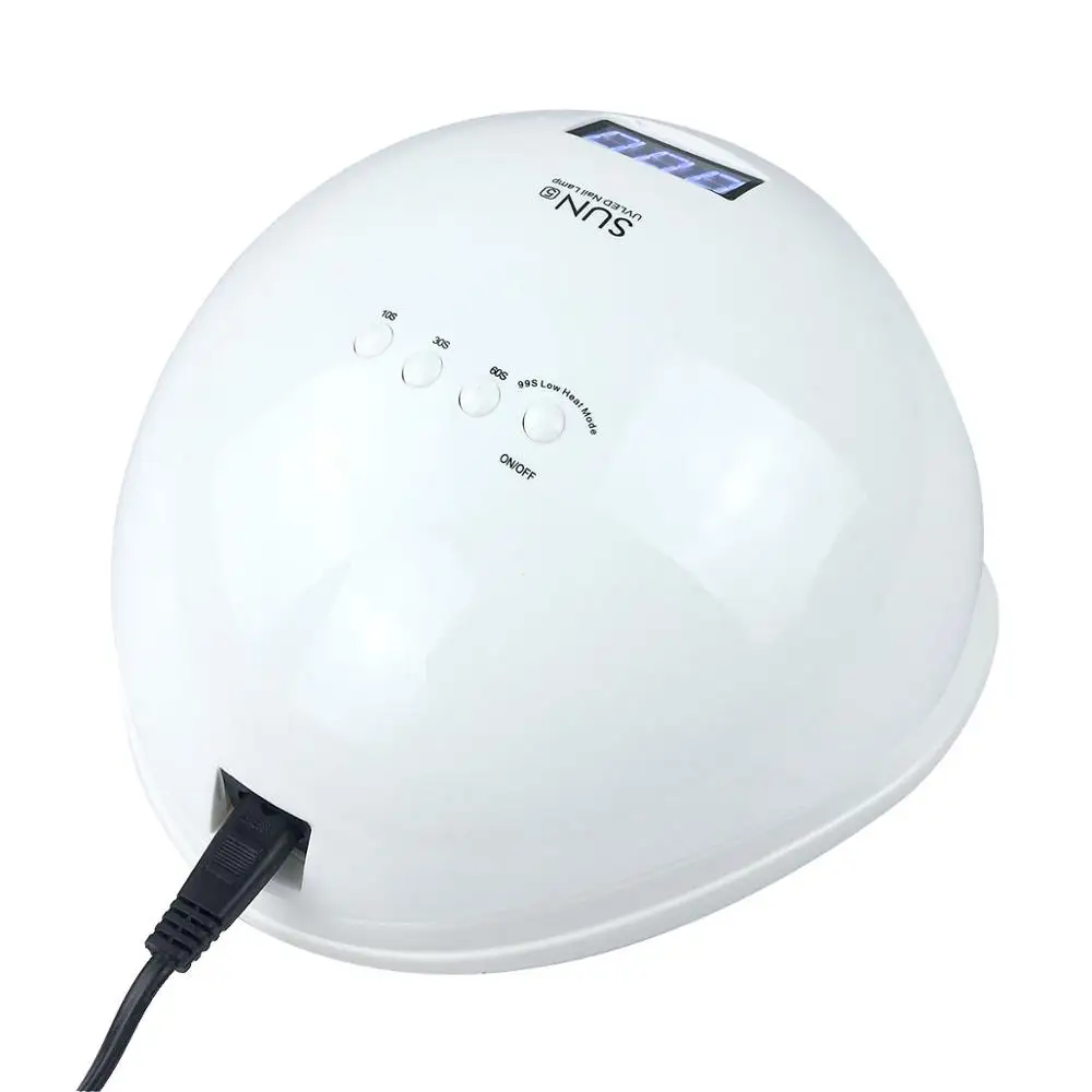  SUN 5 48W Nail Dryer for UV LED Nail Lamp Fast Curing Gel Polish Varnish Ice Lamp for Manicure Mach