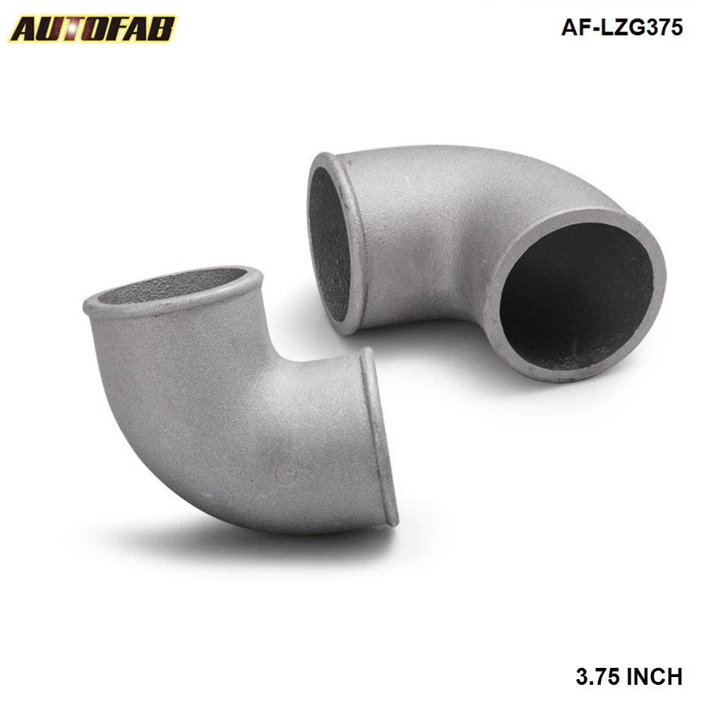 Pipe Joiner 96mm 3.75" Cast Aluminum 90 Degree Elbow Pipe Turbo