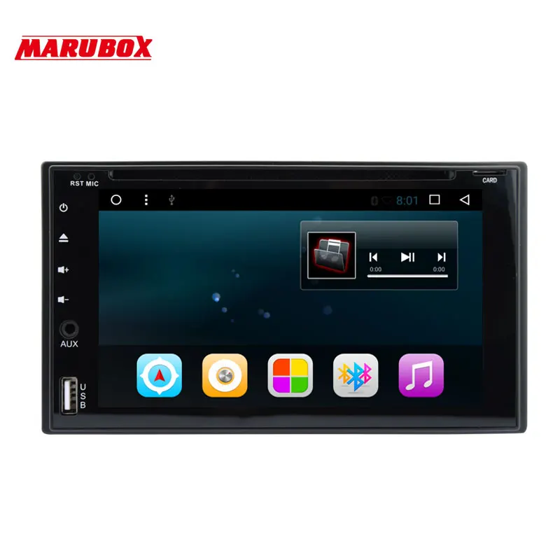Marubox Автомобильный мультимедийный dvd плеер Универсальный двойной 2 din 170*96 мм