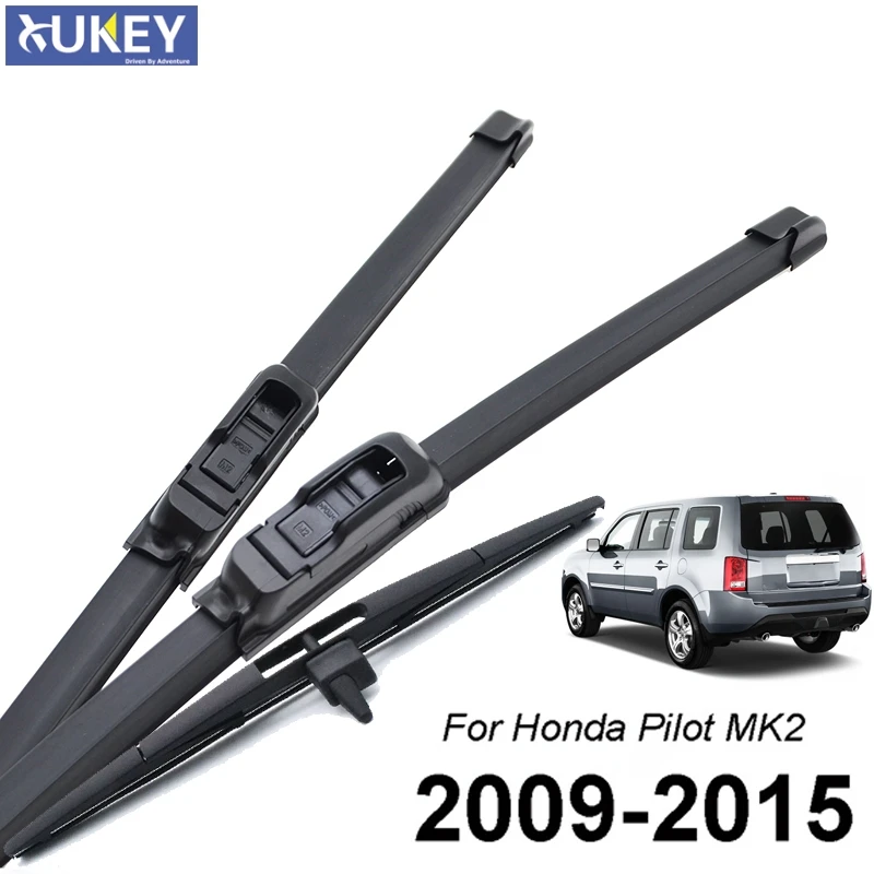 Xukey передние и задние стеклоочистители для Honda Pilot 2 2015 2014 2013 2012 2011 76730 SZA A02 76620 A01 76630