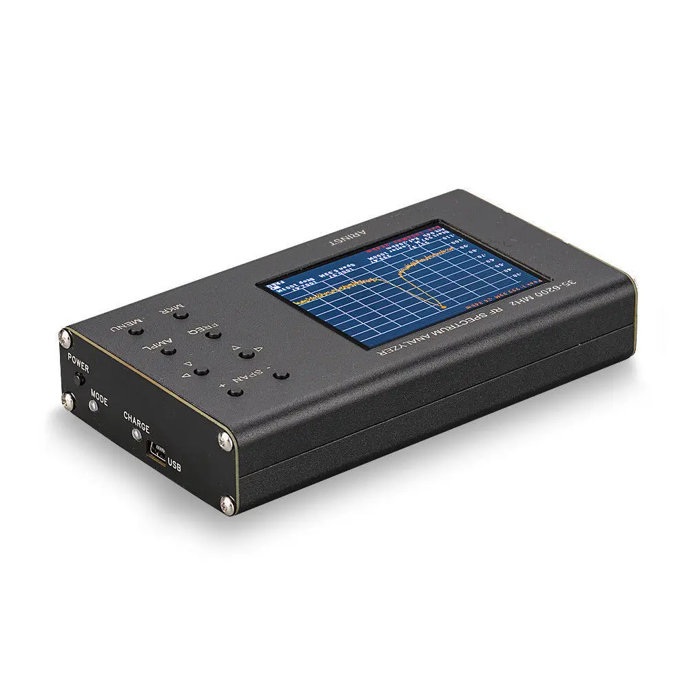 Портативный радиочастотный анализатор спектра Arinst Spectrum Explorer SSA TG R2 с трекинговым