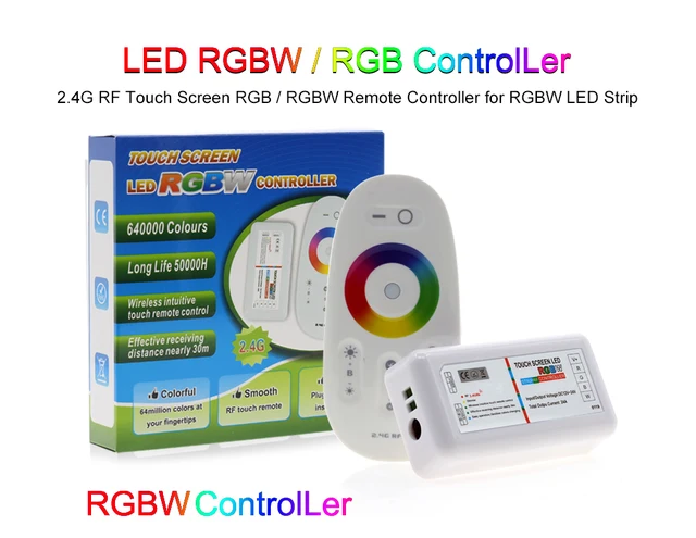 Multi-zone programmable RGB ColorPlus LED Touch Controller (Receiver)