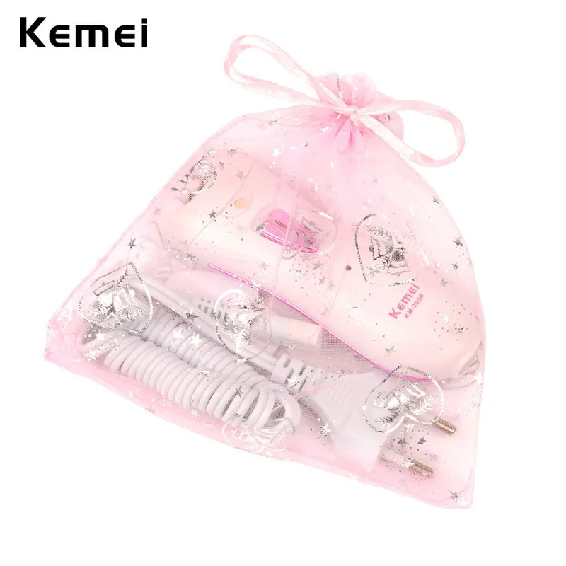 Kemei Wet Dry, женский эпилятор ShaverFemale, бритвенный станок, триммер для удаления волос, эпилятор для лица, бикини, тела, ног, подмышек
