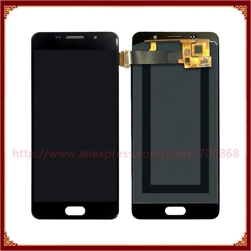 LCD For Samsung Galaxy A5 2016 A510 A510F A510M A510FD A5100 Display Touch Digitizer Screen Assembly Free Shipping | Мобильные