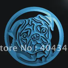 LB682-мопса Pet Дисплей светодиодный знак неонового света