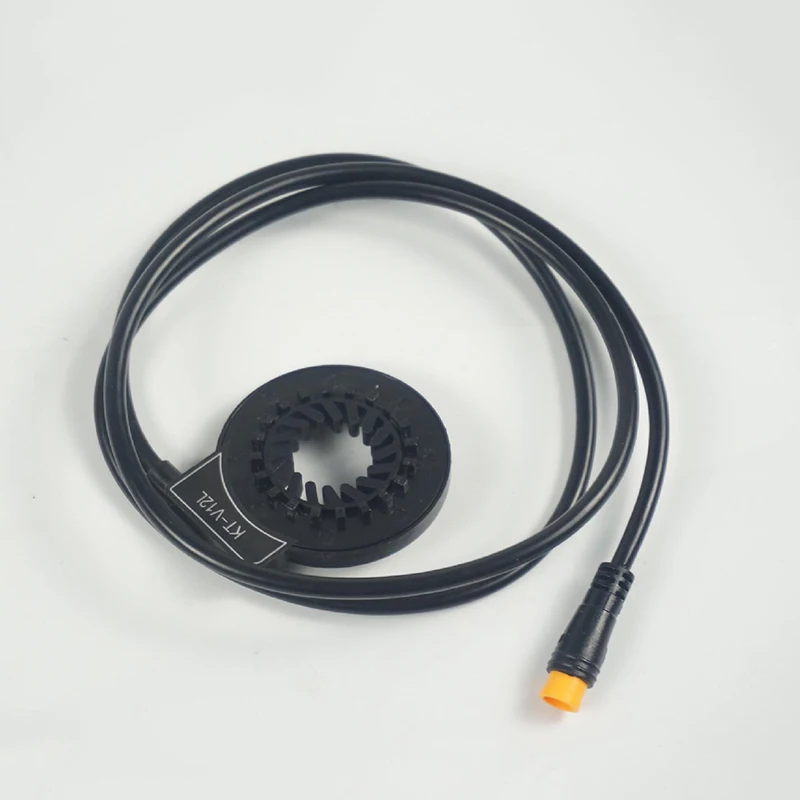 

Easy Assembling Connector Black PAS Pedal Waterproof Dual Hall 12-48V 3Pins KT-V12L Sensor Plug Hot Sale Useful Assembly