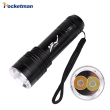 

2*XML-T6 18650 or 26650 Diving flashlight LED Underwater Flashlights Waterproof Portable Lantern Lights dive light Lamp Torch