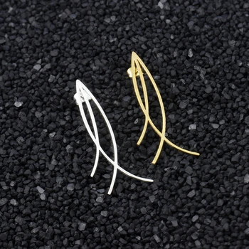 

Wholesale 10pairs Fashion Women's Brincos Stainless Steel Long Branches Earrings Bijoux Femme Charm Ear Accessoires New Arrive