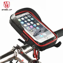 Универсальная 6,0 дюймовая велосипедная сумка для телефона непромокаемые чехлы из ТПУ с сенсорным экраном для сотового телефона MTB рамка сумка для Iphone samsung Htc