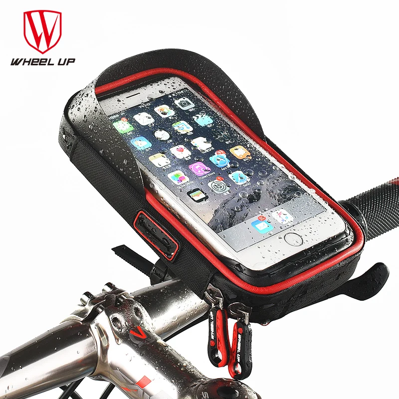 bilder für Universal 6,0 zoll Fahrrad Handytasche Regendicht TPU Touchscreen Handy Taschen MTB Rahmen Beutel Taschen für Iphone Samsung Htc bilder für Universal 6,0 zoll Fahrrad Handytasche Regendicht TPU Touchscreen Handy Taschen MTB Rahmen Beutel Taschen für Iphone Samsung Htc