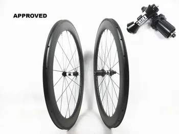 

Farsports FSC60-CM-23 DT350 hub 60 ultralight clincher bike wheel,far sports Straight pull road bicycle wheel with DT 350 hub