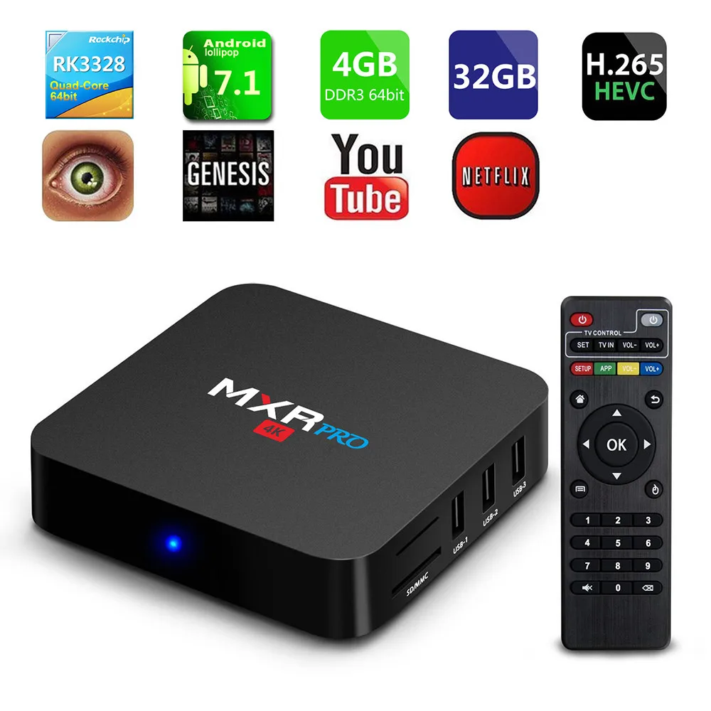 SUNATV IPTV With 1 Year MXR PRO Smart TV Italy IPTV Box 4G/32G 4000Channels France Arab Bulgaria Sweden USA Canada Set-top