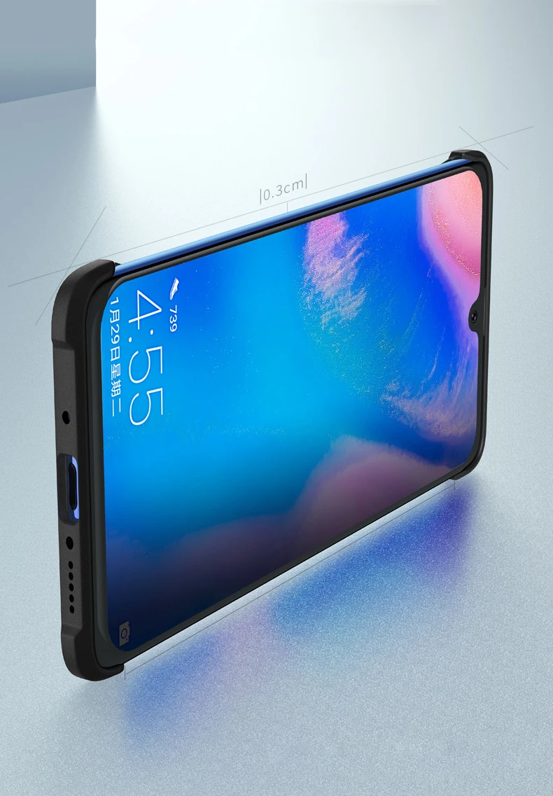 Для huawei P30 Pro Чехол XUNDD тонкая подушка безопасности Бампер четыре угла анти-падение матовый чехол для huawei P30 Pro P30 Pro Capa Fundas