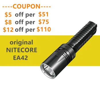 

CP NITECORE EA42 1800 Lumens Flashlight using 4*AA Ni-MH Batteries updated version of NITECORE EA41