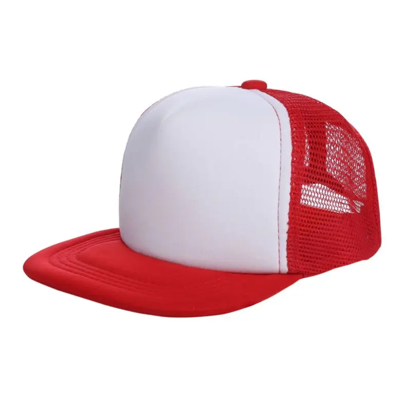 Details about   Kids Boys Girl Mesh Baseball Caps Hip Hop Snapback Adjustable Casual Sun Hat US 