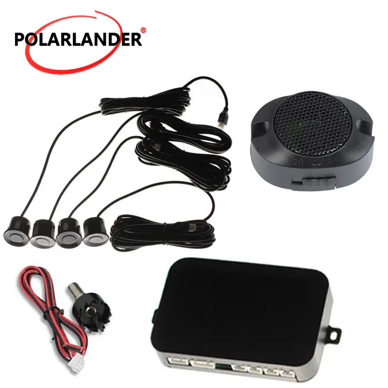 Car Parking Sensor Kit 4 Sensors 44 colors for option Reverse Backup Radar sound alert System 12V auto high quality | Автомобили и