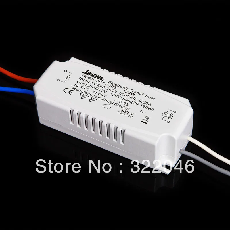 61% discount FEDEX 3pcs 220-240V Low halogen lamp quartz Transformer AC 12V 120W JINDEL | Освещение