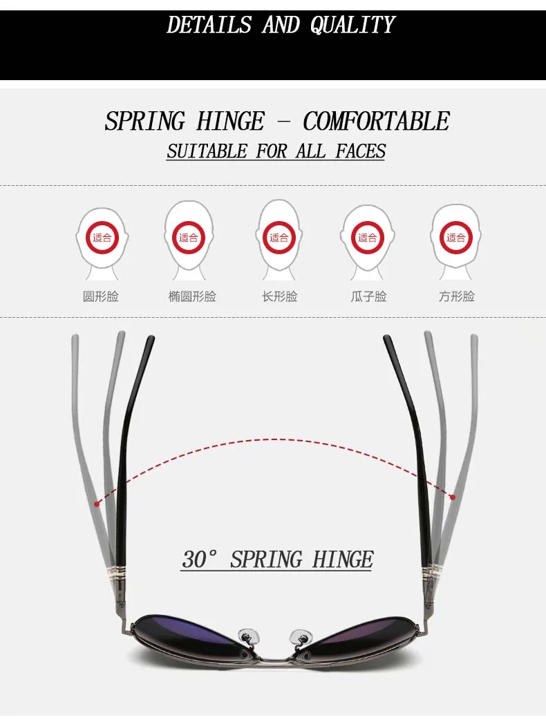 Высокое качество, авиационные солнцезащитные очки, мужские, металлическая оправа, негабаритные, весенние, на ногу, сплав, поляризационные, фирменный дизайн, пилот, для вождения, солнцезащитные очки