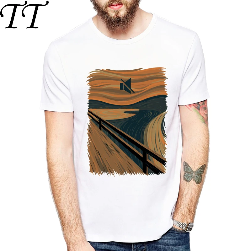 

Newest 2019 Fashion Men Depth Mode Enjoy The Silence Do not scream T shirts Summer Style men Short Sleeve T-shirt Tops