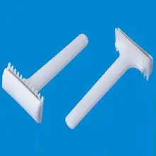 Одноразовая бритва, бритвенный нож, медицинский шерстяной нож для бритья, Двухслойное лезвие, 100 шт./лот