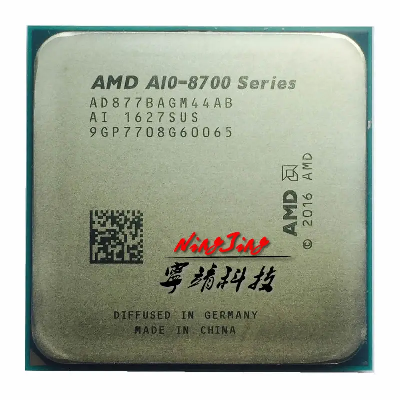 

AMD A10-Series PRO A10-8770 A10 8770 3.5 GHz Quad-Core CPU Processor AD877BAGM44AB Socket AM4