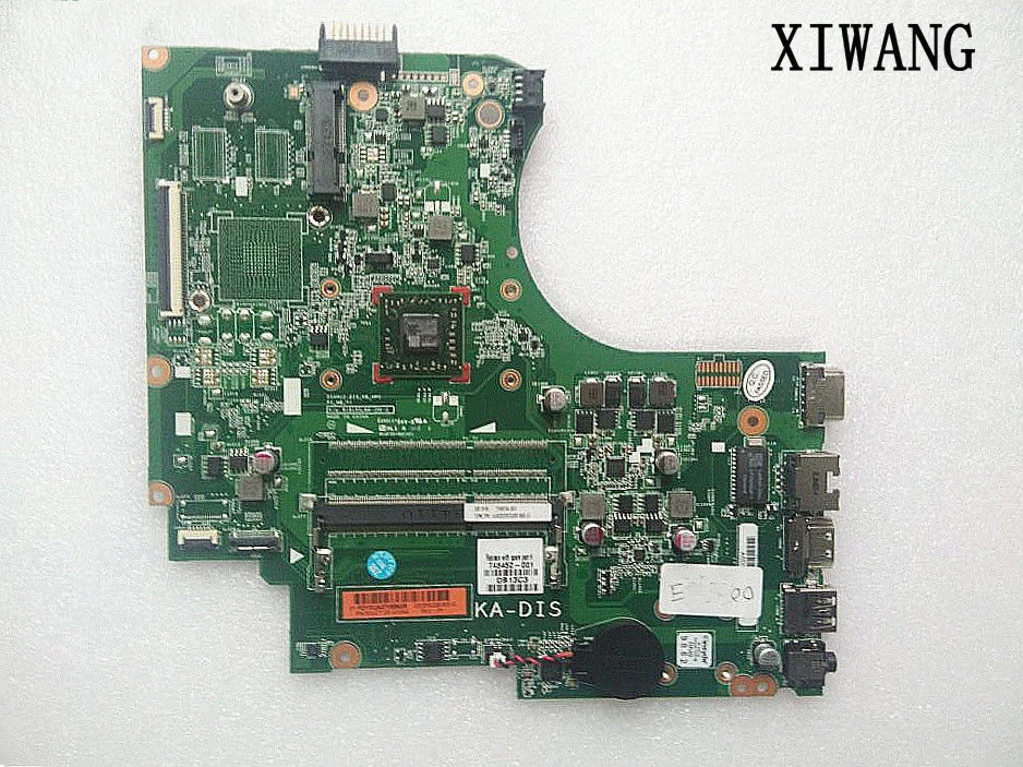

748452-001 748452-501 Free Shipping 748452-601 for HP 15-D056NR 15-D 255 G2 Laptop motherboard E2-3800 100% Tested
