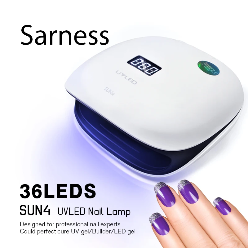 

Sarness Sensor Nail Art Tools Newest 48W Led UV Lamp LED Nail Dryer for ALL Nail Gel Polish Manicure with Timer Button Led GEL